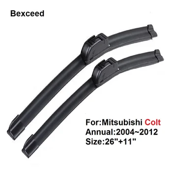 

For Mitsubishi Colt 26"+11" Bexceed of Car Windshield Windscreen Wiper Blade 2004 2005 2006 2007 2008 2009 2010 2011 2012