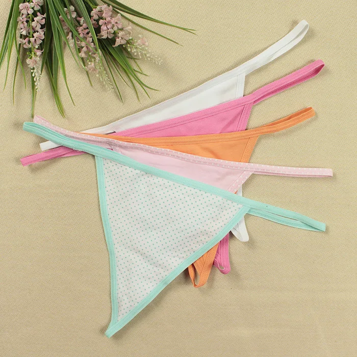 Women's Cotton G String Skimpy Bikini Micro Thong Sexy Ladies Underware