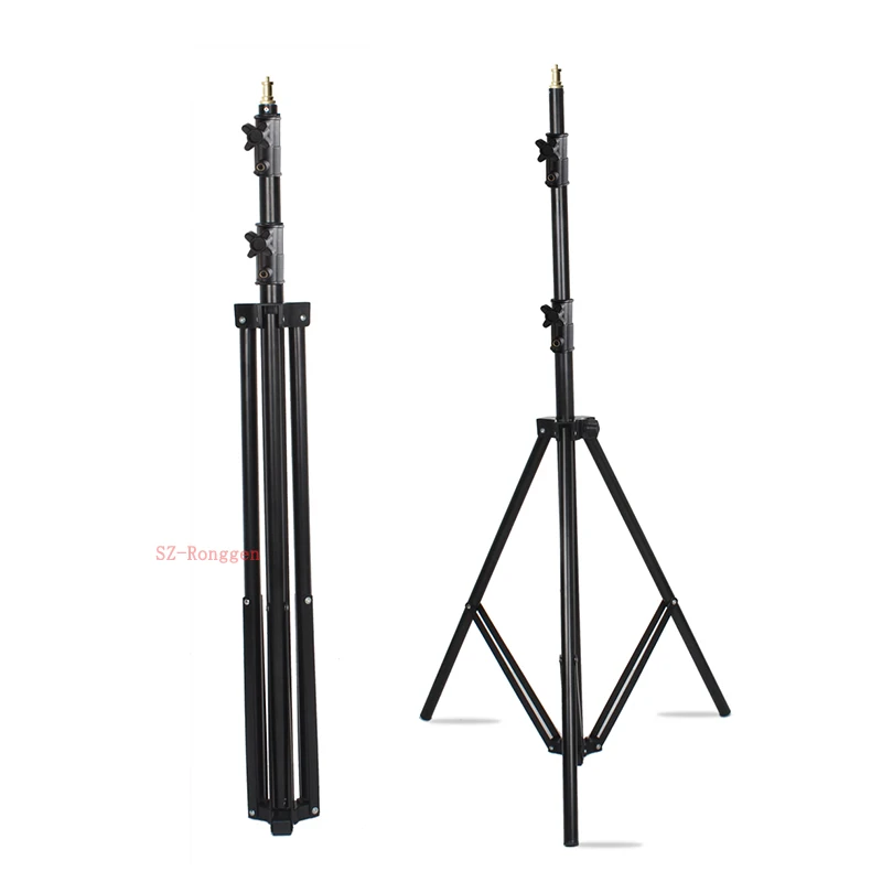 Studio supplies 304 2m light stand stand 1/4 screw head tripod spring light for Flash Photography Softbox LED
