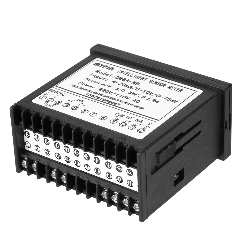 Цифровой Сенсор метр Многофункциональный интеллигентая(ый) светодиодный Дисплей 0-75mV/4-20mA/0-10V Вход