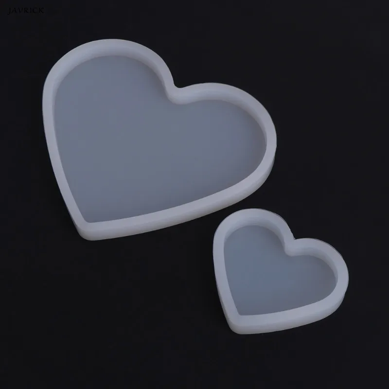 

Resin Transparent Silicone Mold Heart Shape Epoxy Resin DIY Jewelry Making Crafts Great for DIY tools Decorations