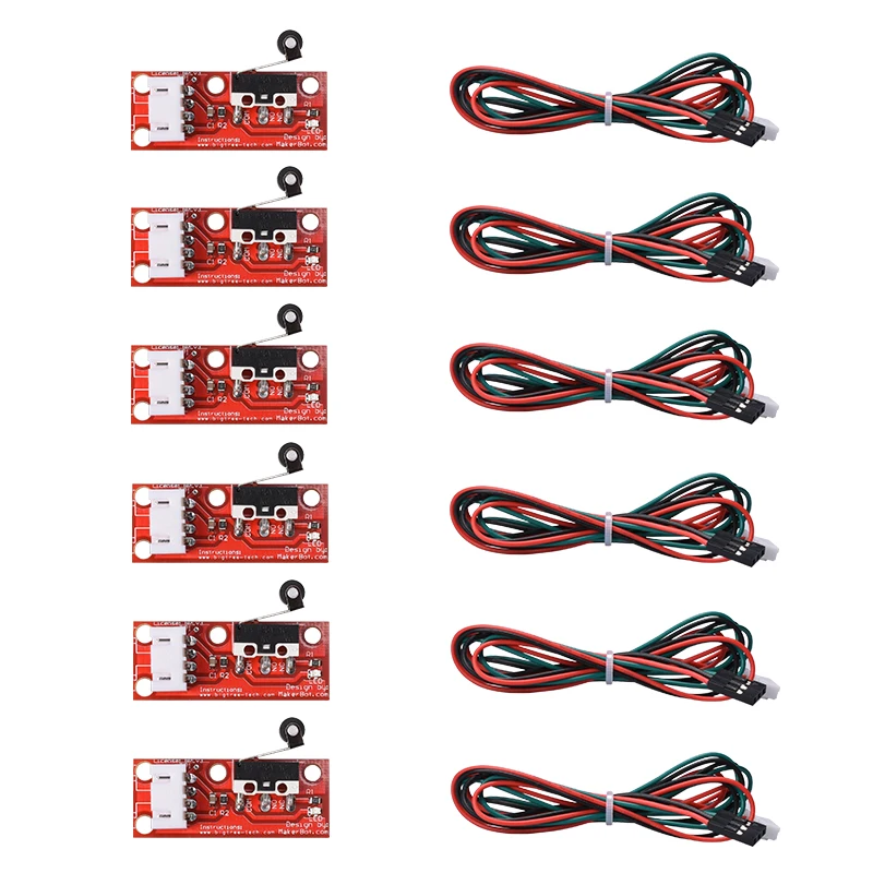 Комплект Reprap Ramps 1,4+ Mega 2560+ Heatbed mk2b+ 12864 ЖК-контроллер+ DRV8825+ механический оконечный упор+ кабели для 3D-принтера