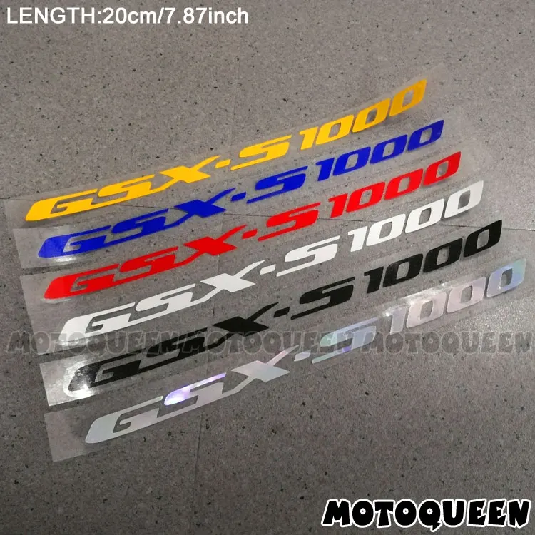 Светоотражающие колеса мотоциклов шлем с обтекателем сбоку Танк Pad украшения самоклеящиеся ярлыки с логотипом наклейки для SUZUKI GSX-S1000 GSX S1000