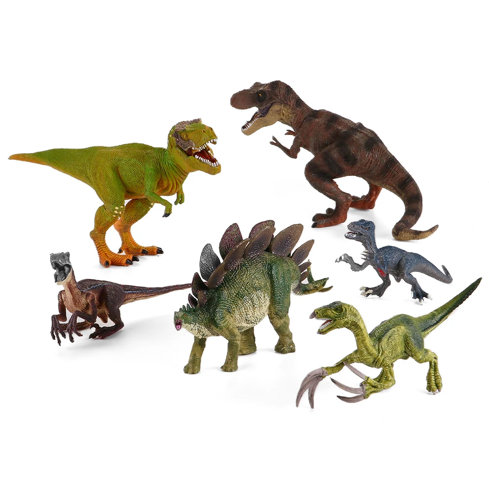 Enjoybay Plastic T-rex Dinosaur Model Toys Tyrannosaurus Dragon Raptor Toy Jurassic Dinosaur Animal Mould Kids Educational Toy