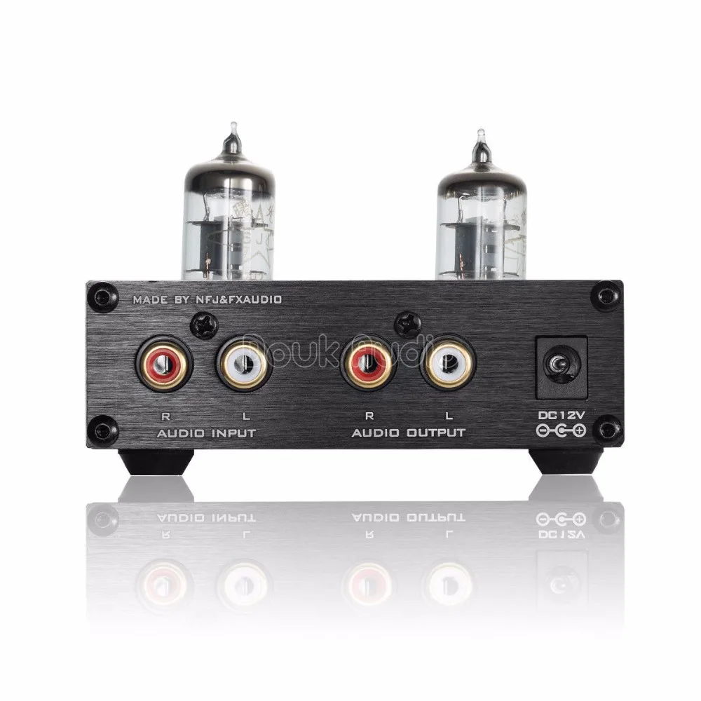 Douk Audio Mini TUBE 03 6J1 вакуумный ламповый преусилитель Hi Fi стерео преамп с высокими