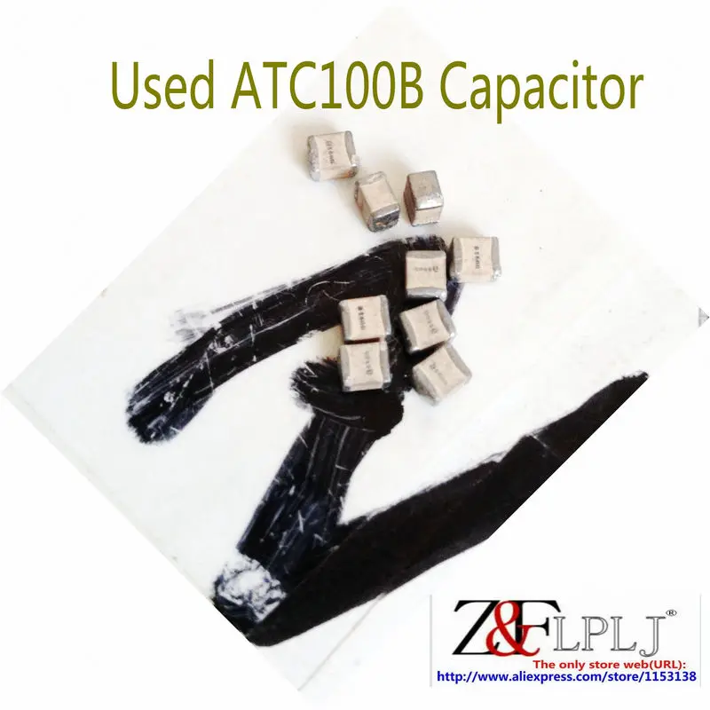 

ATC capacitor atc100B100JT500XT high Q multilayer capacitor 10 pF 10pF 500V TA 100J 100K a100j 100G 100D USED 20pcs/lot