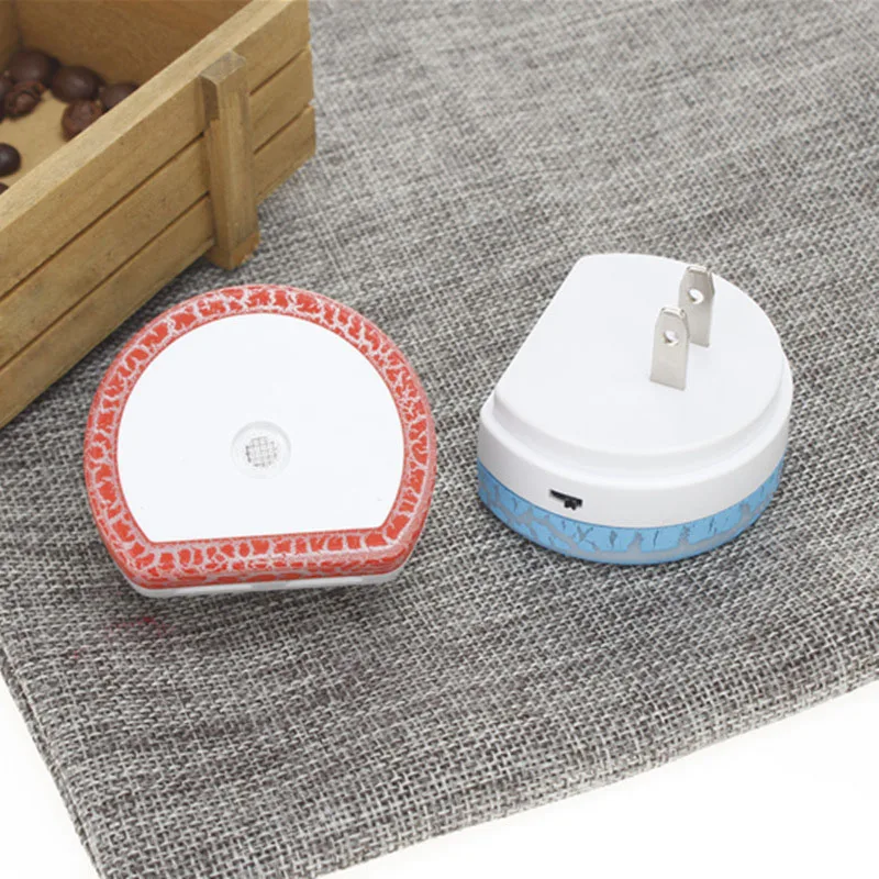 

LED Night Light with Light Sensor Dual USB Wall Plate Charger for Bathrooms Bedrooms US Plug _WK
