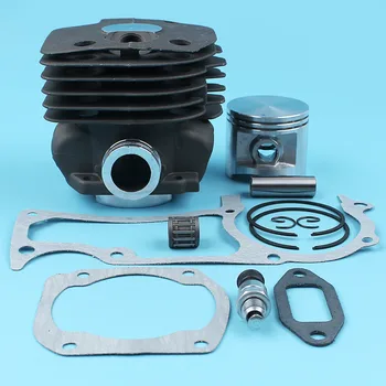 

50mm Cylinder Piston Decompression Valve Kit For Husqvarna 362 365 371 372 Chainsaw Needle Bearing Crankcase Cylinder Gasket