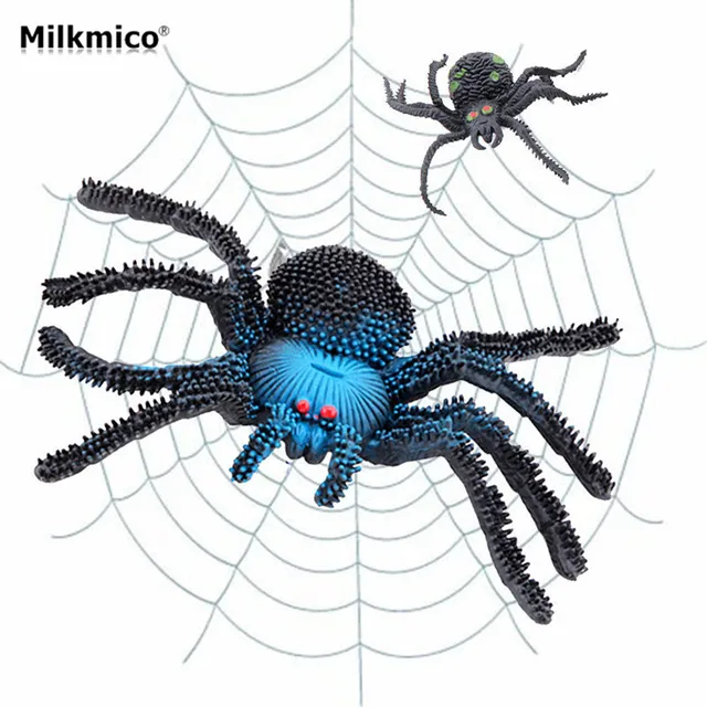 milkmico hot selling funny goofy fake animal spider halloween decoration props the simulation of spyderco cosplay - Spider Halloween Decoration milkmico hot selling funny goofy fake animal spider halloween decoration props the simulation of spyderco cosplay - Spider Halloween Decoration