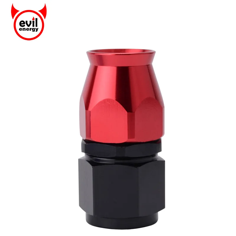 evil energy AN10 Swivel PTFE Teflon Hose End Reusable PTFE Fitting For Teflon Oil Fuel Line