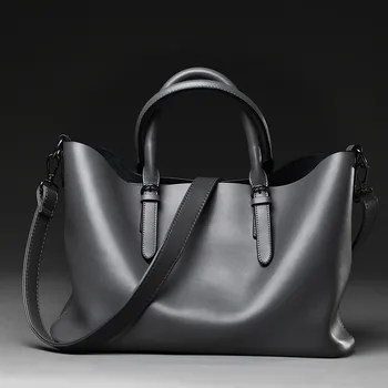 

Female Bag 2019 New Portable Big Bag European and American Classic Single Shoulder Diagonal Package Microfiber Leather Handbag