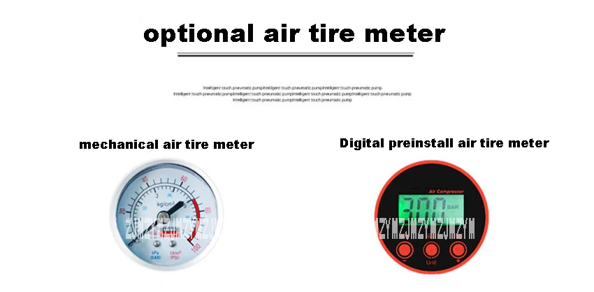 X1381 12 в автомобильный воздушный компрессор предустановленный воздушный насос воздушный компрессор домашний надувной насос цифровой/механический автомобильный шиномонтажный насос