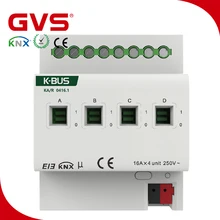 KNX/EIB GVS K-BUS производитель KNX переключатель привод 4 Складки 20A в KNX умный дом автоматизации системы