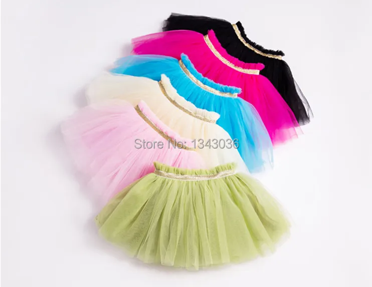 И E-babe/: новые Пышные юбки для маленьких девочек на весну и лето детское платье-пачка принцессы Для Вечеринки Тюль 10 шт. юбка