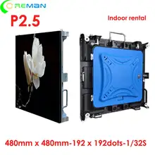 P2.5 модуль светодиоидного дисплея 160*160 мм Светодиодные панели SMD2121 1/32С рекламы полноцветный для помещений арендный светодиодный дисплей P2 P2.5
