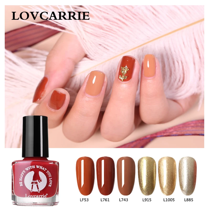 Лак для ногтей Lovcarrie Ordinary Vernis Nagellack лак с бесконечным блеском 6 3 мл летний