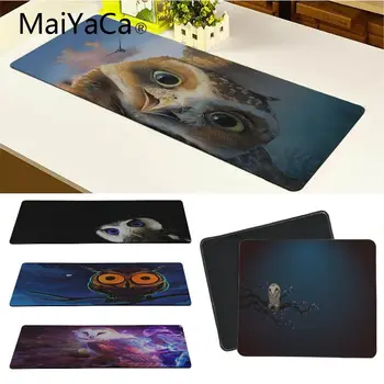 

MaiYaCa New Design Funny Animal Owl Computer Gaming Mousemats Rubber Mouse Pad Computer Game Tablet Mousepad