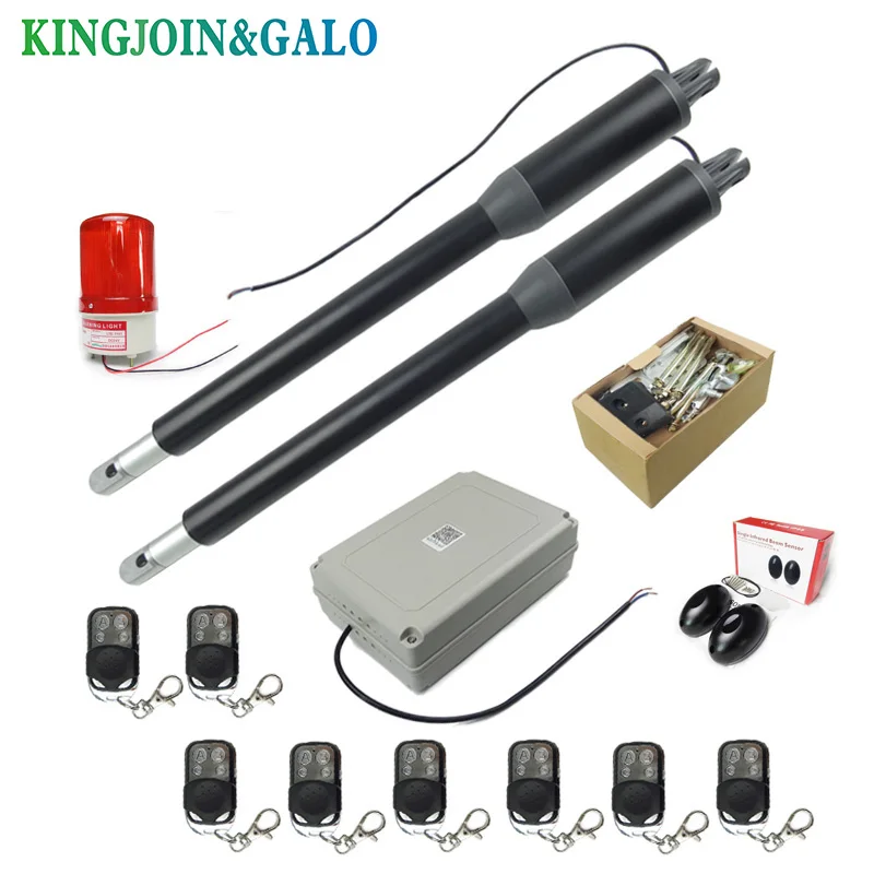 Low temperature minus-40 Commercial Linear Actuator DC Worm Gear Automatic Swing Gate Opener 200-300KG