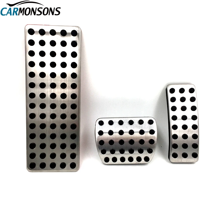 Carmonsons Stainless Steel Brake Gas Fuel Foot Rest Pedal Pads Cover for Infiniti Q30 QX30 2016+ Accessories Car Styling Carmonsons Stainless Steel Brake Gas Fuel Foot Rest Pedal Pads Cover for Infiniti Q30 QX30 2016+ Accessories Car Styling