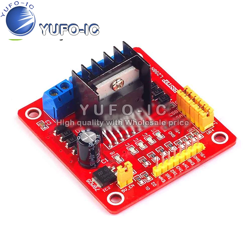 Nuovo Modulo Scheda Driver Motore L298N Originale/Motore Passo-Passo/Robot