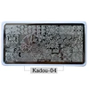 MAFANAILS – plaques d'estampage pour Nail Art 3D, 6 Styles, pochoir pour manucure, nouvel arrivage, 1 pièce ► Photo 3/6