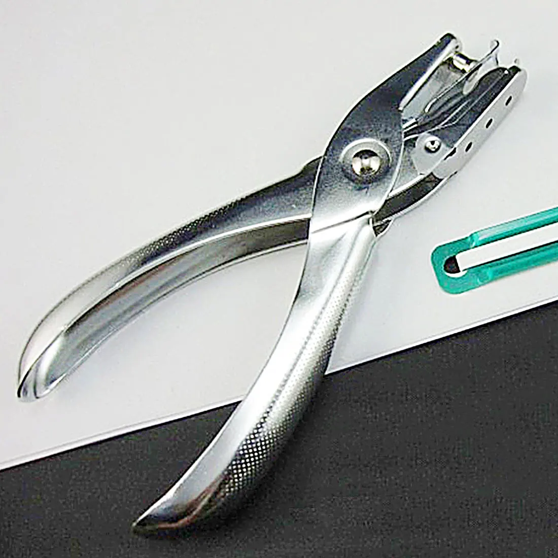 Buy 1pc Metal Single Hole Puncher Hand Paper Punch