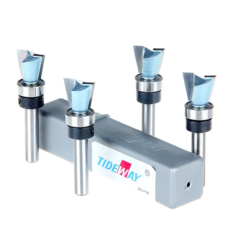 6.35mm shank 1/4*15*12.6 dovetail cutter wood carving Industry Standard