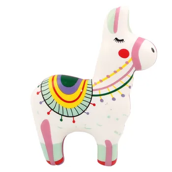 

PU Christmas Colored Pony Stress Reliever Scented Super Slow Rising Squeeze Toy Decor Gift 5.28