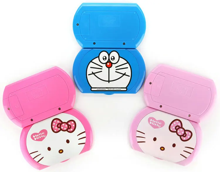 Kawaii البسيطة الكرتون للطي حاسبة الكورية نمط مرحبا كيتي عبقور الشمسية Calculadora الاطفال طالب القرطاسية الهدايا
