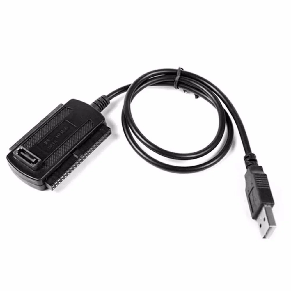 

USB 2.0 To IDE SATA Adapter Cable For 2.5/3.5 Inch Hard Drive Disk HDD Converter Support Hot Plug No Driver Needed