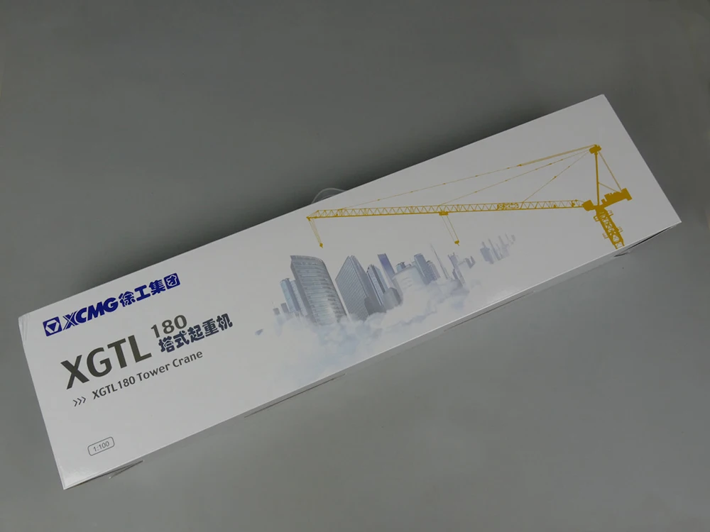 2019 новая модель 1:100 масштабная литья под давлением оригинальная XCMG XGTLl180 Luffing Tower