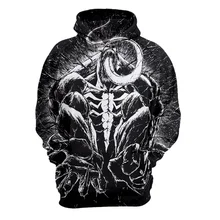 Fans Wear Marvel Venom Cosplay Mens Long Sleeve 3D Printed Hoodies for Marvel Movie Fans Fans Wear Marvel Venom Cosplay Mens Long Sleeve 3D Printed Hoodies for Marvel Movie Fans