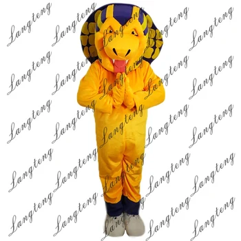 

Hot Sale Sport cobra Mascot Costume Adult Size Halloween Outfit Fancy Dress Suit Free Shipping2019New