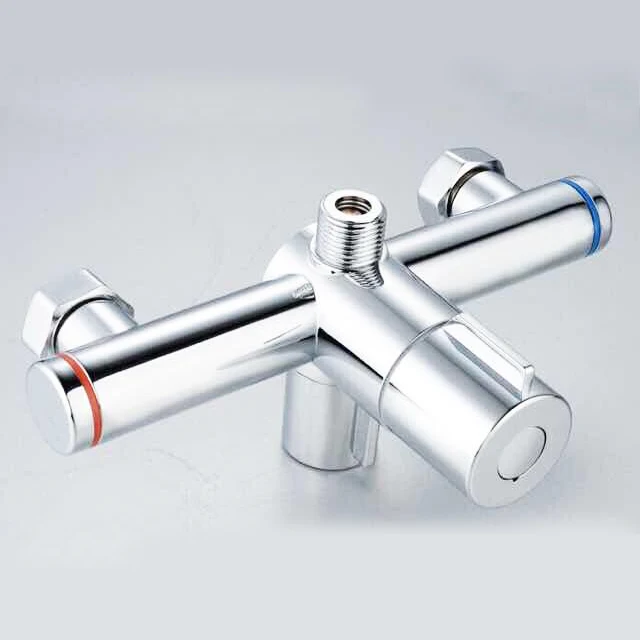 

New Model Thermostatic Shower Mixer, ABS Material with Chrome Finish Faucet, 20PCS / Lot, Free Shipping X9092S1