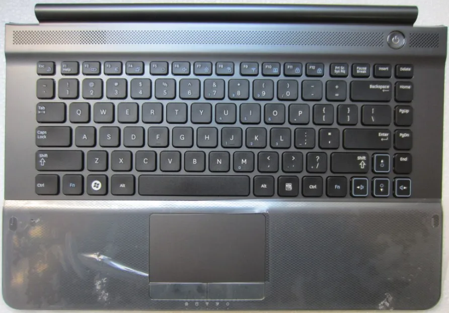Новинка для Samsung RC410 RC420 RC421 английская клавиатура ноутбука США с рамкой рук тачпад