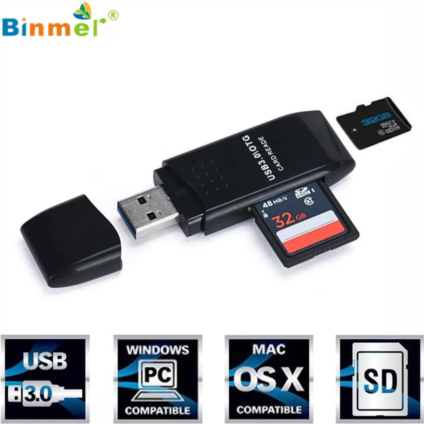 Высокое качество Мини 5 Гбит/с супер Скорость USB 3,0 Micro SD/SDXC TF Card Reader адаптер lecteur de carte Kartenleser SP22