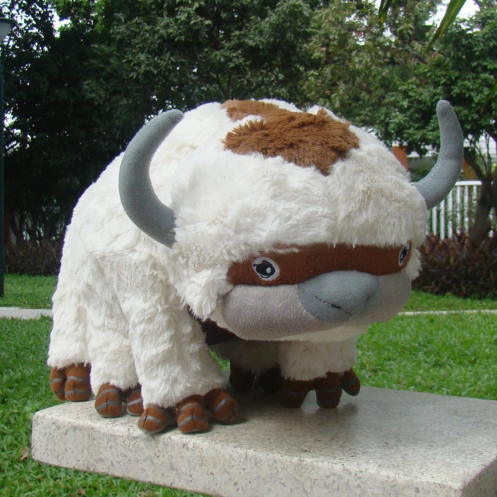 

High Quality Plush Avatar 2 The Last Airbender Resource 45CM Appa Stuffed Animal Fluffy Toys Cuddly Doll