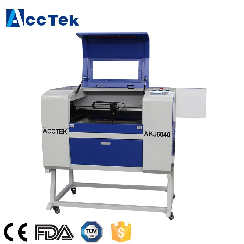 

AKJ6040 cnc co2 laser tube/Acctek laser tube with Beijing Reci