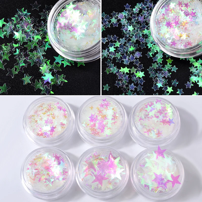 6Pcs-Star-Design-Aurora-Nail-Flakes-Sequins-Set-Transparent-Super-Thin-Nail-Tips-Paillettes-Decorations