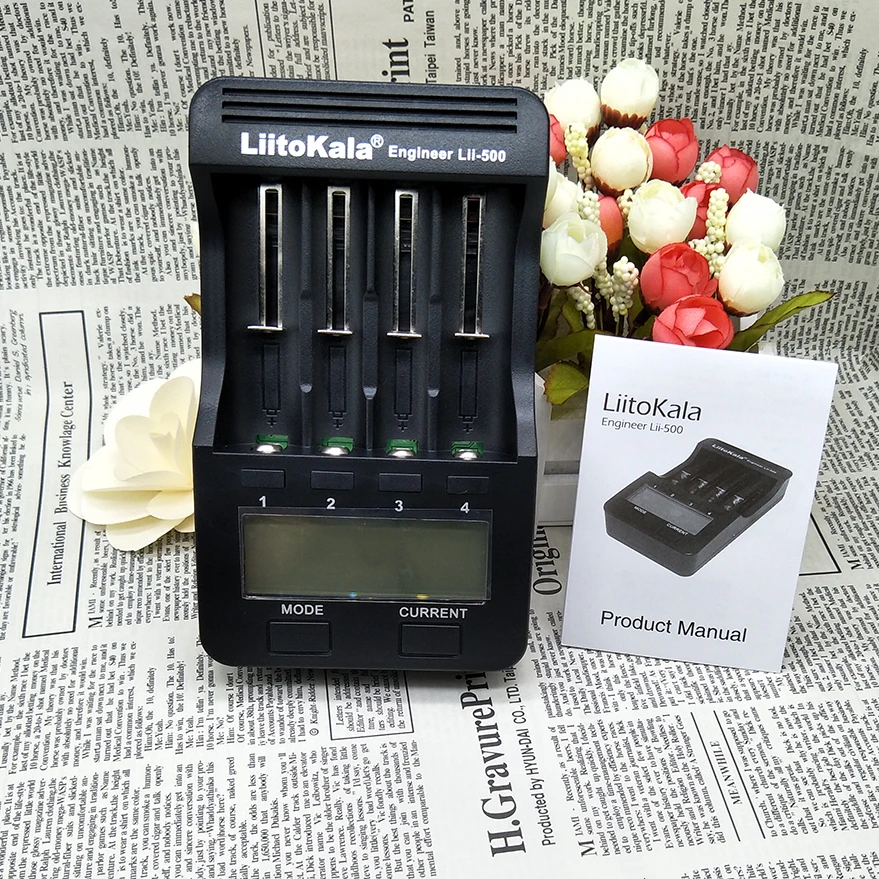 Buy Liitokala lii 500 LCD 3.7V/1.2V AA/AAA 18650/26650