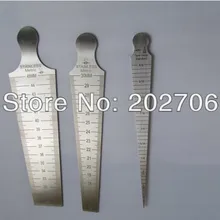 1-15 мм, 15-30 мм, 30-45 мм с коническим отверстием производства измерительный щуп для сварки Тесты Toper сварки датчик разрыва измерительный щуп измерительный прибор инструменты, 3 шт./компл