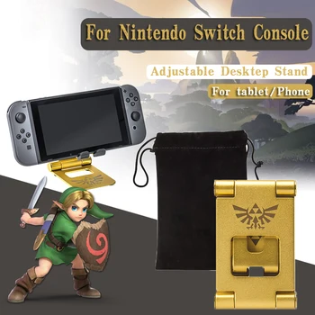 

Zeldas Desktop Stand Bracket for Nintendo Switch NS Console Accessories Portable Adjustable Holder Bracket Compact Playstand