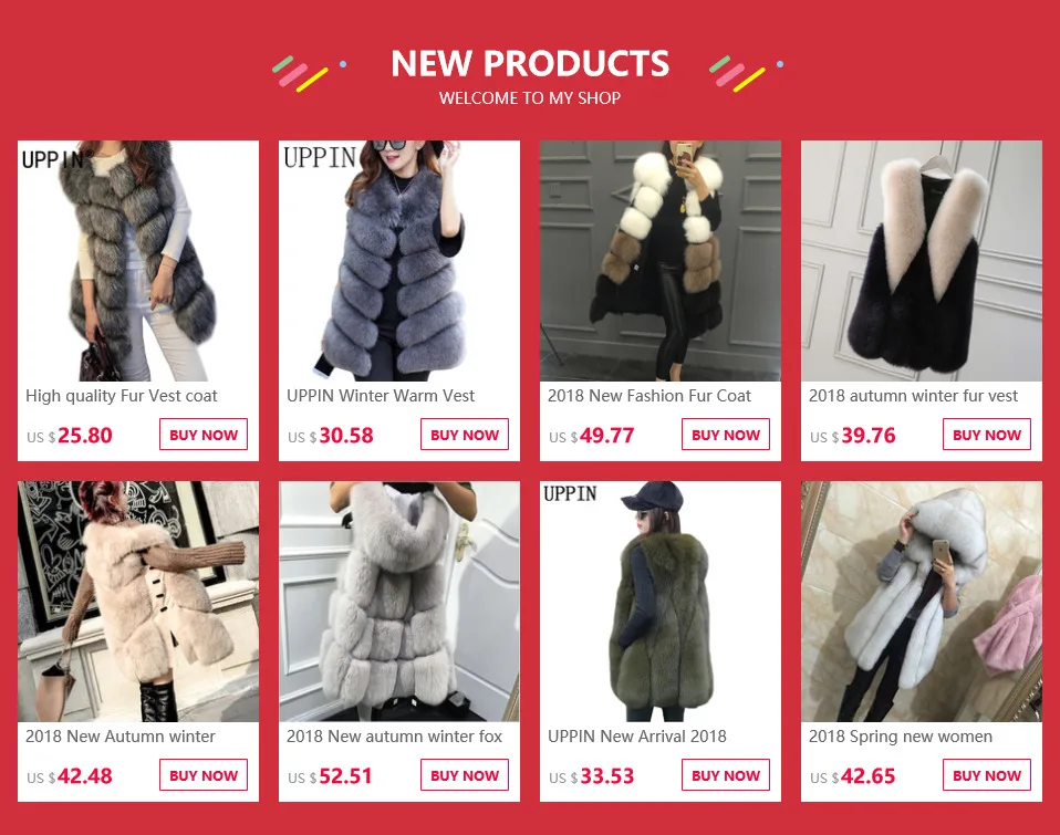 Excellent UPPIN 2019 New Fashion Fur Vest Women Winter With Hood Furry Cute Faux Fox Long Fur Vest Woman Plus Size Faux Fur Overcoat 0