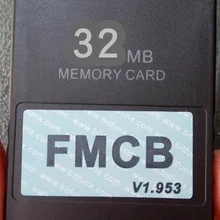 10 шт. Freemcboot fmcb V1.953 игровая карта для PS2 32 Мб карта памяти для PlayStation 2 Загрузочная карта запуска игры