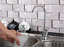Высокое качество хром закончил латуни no lead осветлитель воды кран воды прямой питьевой кран