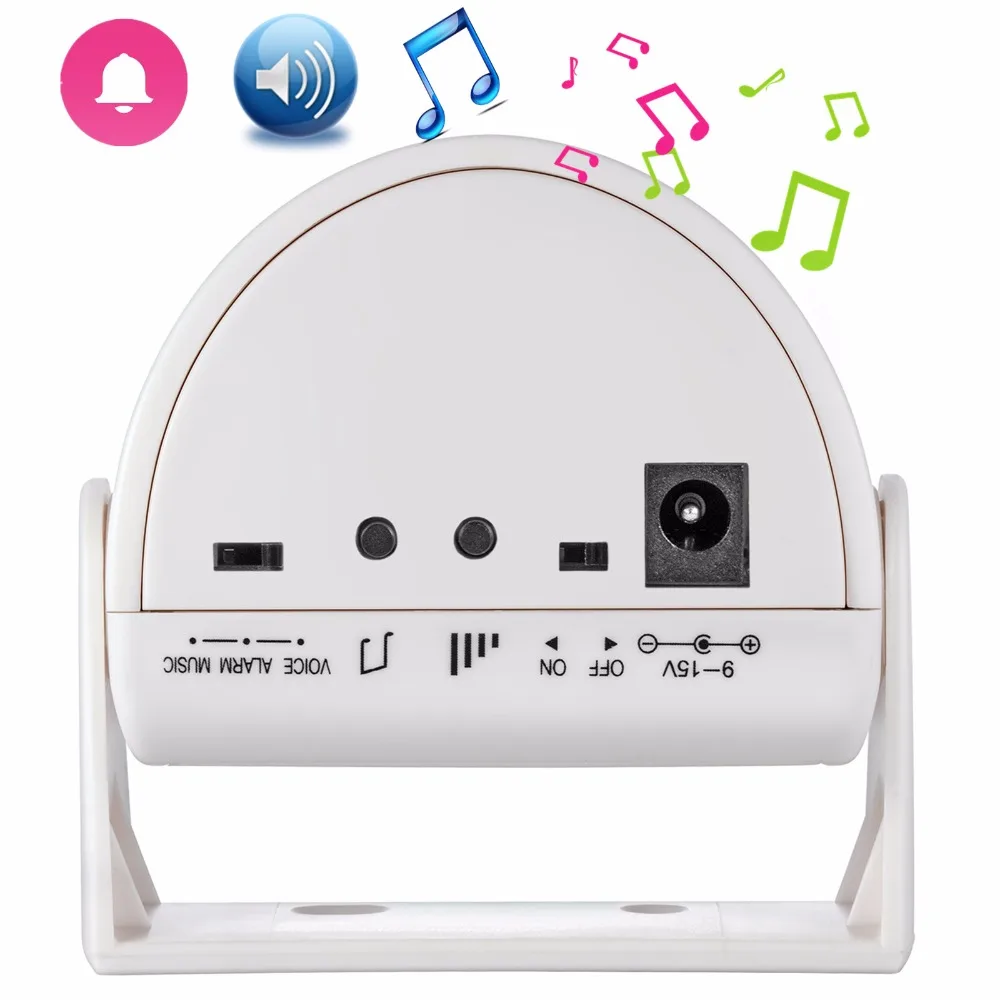 FUERS Wireless DoorBell Guest Welcome Chime Alarm PIR Motion Sensor For Shop Entry Security Doorbell Infrared Detector FUERS Wireless DoorBell Guest Welcome Chime Alarm PIR Motion Sensor For Shop Entry Security Doorbell Infrared Detector