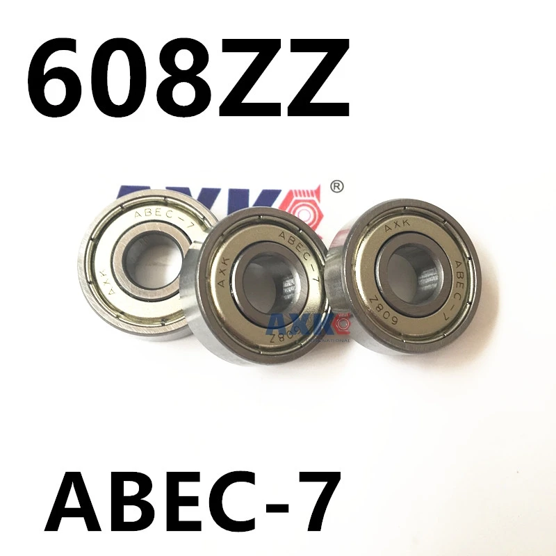608zz 608 2rs Abec7 Abec9 8x22x7 мм миниатюрные Zz шарикоподшипники для скейтборда 2z 608z|bearing