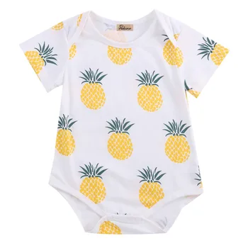 

2016 BabyBodysuits Newborn Kids Baby Boys Girls Infant Jumpsuit Bodysuit Summer Clothes Outfit One-Pieces Set