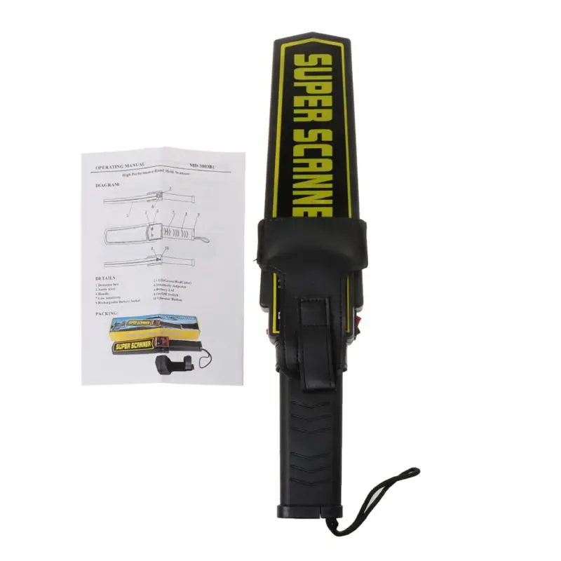 

Portable Handheld Metal Detector Super Security Scanner Scanning Checking Tool