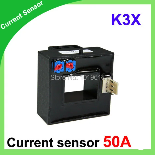 

3pcs / lot AC DC Current sensor module hall current transducer 50a K3X
